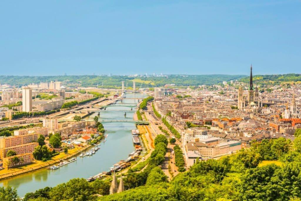 Le Sympathique - Petit Dejeuner, Netflix, Jacuzzi Rouen Exterior foto